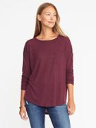Old Navy Loose Sweater Knit Jersey Top - Squid