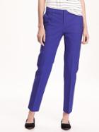 Old Navy Mid Rise Harper Trouser For Women - Cobalt