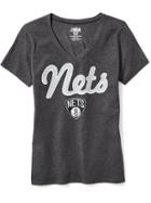 Old Navy Nba Graphic Tee For Women - Nets