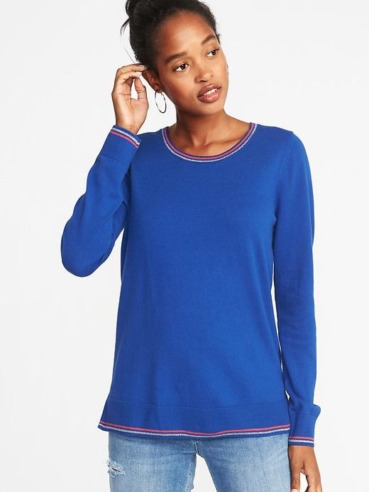 Old Navy Womens Crew-neck Sweater For Women Moon Dance Size M
