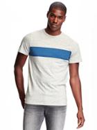 Old Navy Crew Neck Pocket Tee For Men - Oatmeal