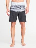 Old Navy Mens Printed Board Shorts For Men (8) Surf';s Up Size 30w