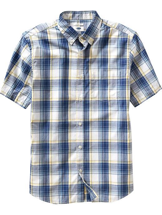Old Navy Mens Slim Fit Patterned Shirts Size Xxl Big - Dark And Stormy