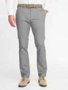 Old Navy Mens Slim Built-in Flex Non-iron Ultimate Pants For Men Gray Stone Size 32w