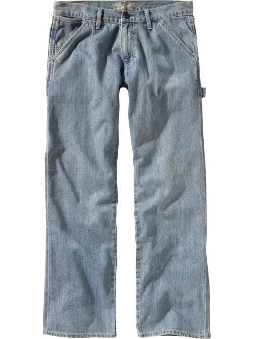 Old Navy Mens Men';s Loose Painter Jeans Light Authentic Size 34w