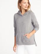 Old Navy Womens Relaxed Pullover Hoodie For Women Heather Gray Size Xxl