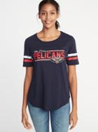 Old Navy Womens Nba Team Tee For Women Pelicans Size Xs