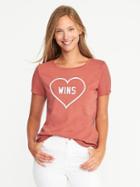 Old Navy Relaxed Graphic Crew Neck Tee For Women - Spice Girl
