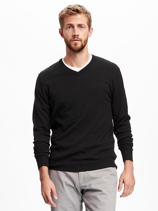 Old Navy V Neck Sweater For Men - Blackjack
