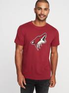 Old Navy Mens Nhl Team Graphic Tee For Men Arizona Coyotes Size S