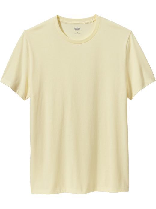 Old Navy Mens Classic Crew Tees Size Xxl Big - Banana Smoothie