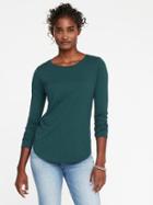 Old Navy Everywear Crew Neck Tee For Women - Fir Ever