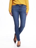 Old Navy Mid Rise Skinny Rockstar Jeans For Women - Shell