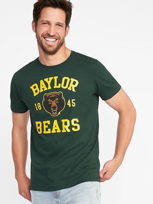 Old Navy Mens College-team Graphic Tee For Men Baylor Size L