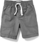 Old Navy Pull On Poplin Shorts - Earl Gray