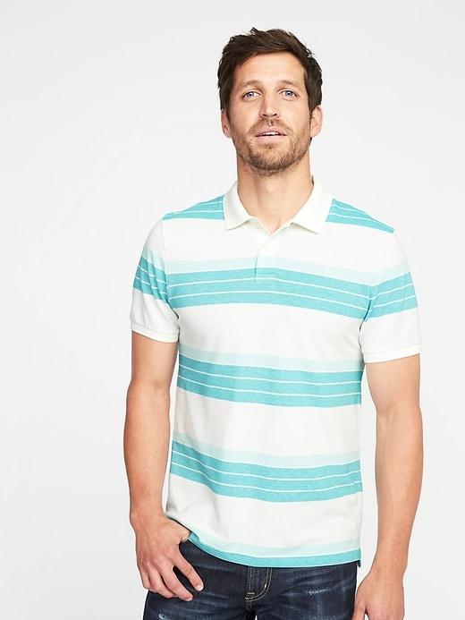 Old Navy Mens Built-in Flex Moisture-wicking Pro Polo For Men Endless Summer Size L