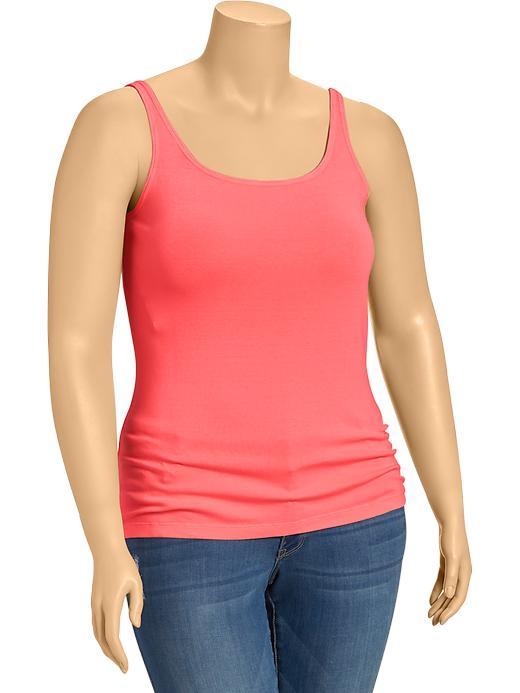 Old Navy Womens Plus Jersey Stretch Tamis Size 1x Plus - Neon Pink