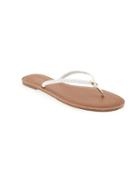 Old Navy Braided Faux Leather Capri Sandals For Women - Bright White