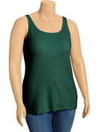 Old Navy Womens Plus Jersey Stretch Tamis - Teal Next Time