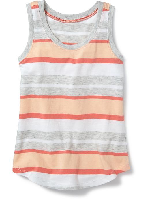 Old Navy Printed Tank - Warm Stripe