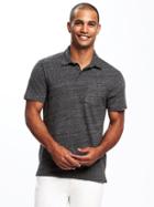 Old Navy Pocket Polo For Men - Dark Gray