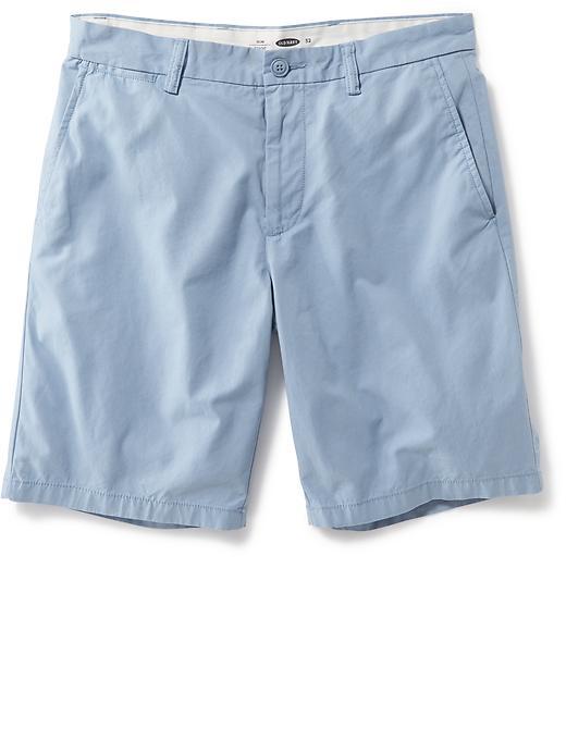 Old Navy Mens Slim Fit Twill Shorts 9 1/2&quot; Size 44w Big - Frost At Sea