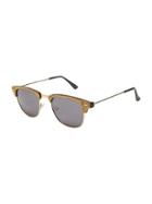 Old Navy Mens Half-frame Sunglasses For Men Brown Wood Size Xs
