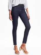 Old Navy Womens Mid-rise Rockstar Built-in Sculpt Jeans For Women Rinse Size 4