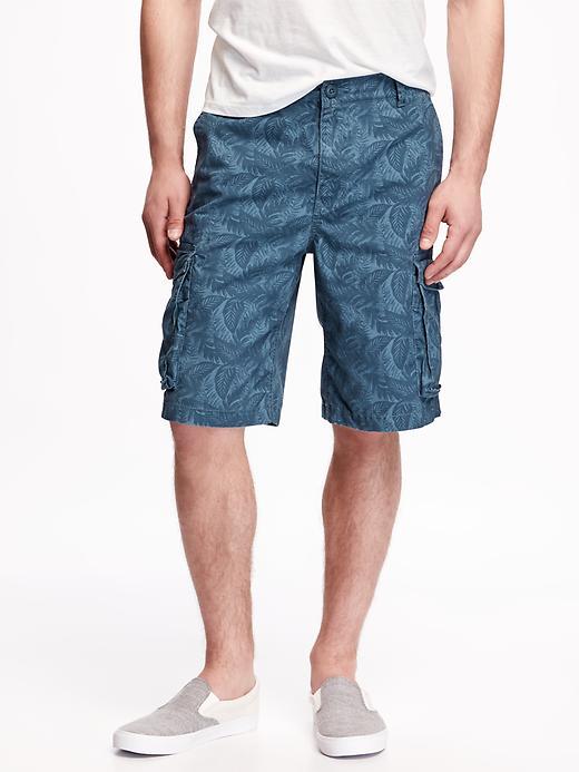 Old Navy Twill Cargo Shorts For Men 10 3/4 - Ancient Mariner