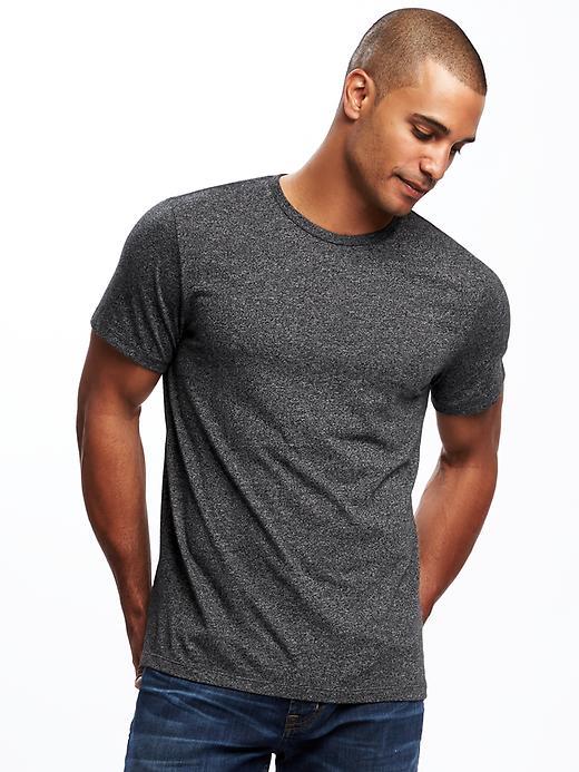 Old Navy Mens Soft-washed Crew-neck Tee For Men Dark Gray Size S