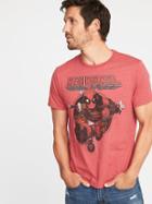 Old Navy Mens Marvel Deadpool Graphic Tee For Men Robbie Red Size Xxxl