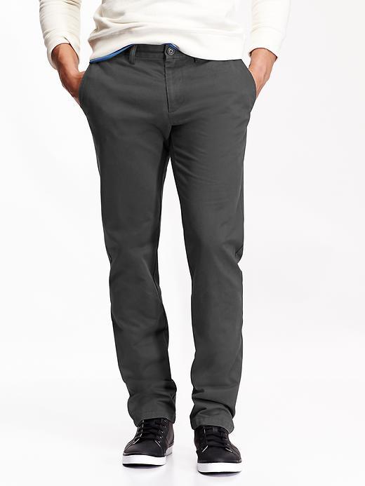 Old Navy Mens Ultimate Slim Khakis Size 44w 34l Big - Midnight Oil