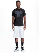 Old Navy Go Dry Active Graphic Tee For Men - Black