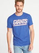 Old Navy Mens Nfl Team Graphic Tee For Men Giants Size S