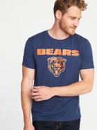 Old Navy Mens Nfl Team Graphic Tee For Men Bears Size M