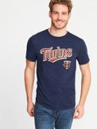 Old Navy Mens Mlb Team Graphic Tee For Men Minnesota Twins Size L