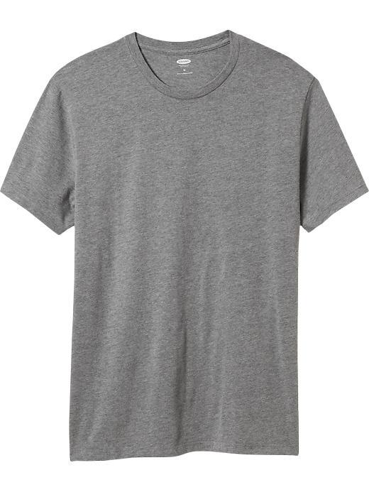 Old Navy Mens Classic Crew Neck Tees Size Xxl Big - Light Grey Heather