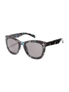 Old Navy Retro Square Sunglasses For Women - Multifloral