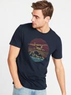 Graphic Soft-washed Tee For Men