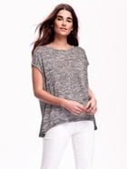 Old Navy Seamed Knit Vest - Grey Marl