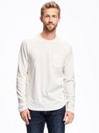 Old Navy Garment Dyed Crew Neck Tee For Men - Creme De La Creme