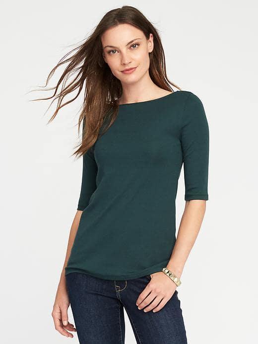 Old Navy Classic Ballet Back Tee For Women - Fir Ever