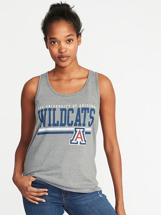 Old Navy Womens College-team Mascot Tank For Women Arizona Size L
