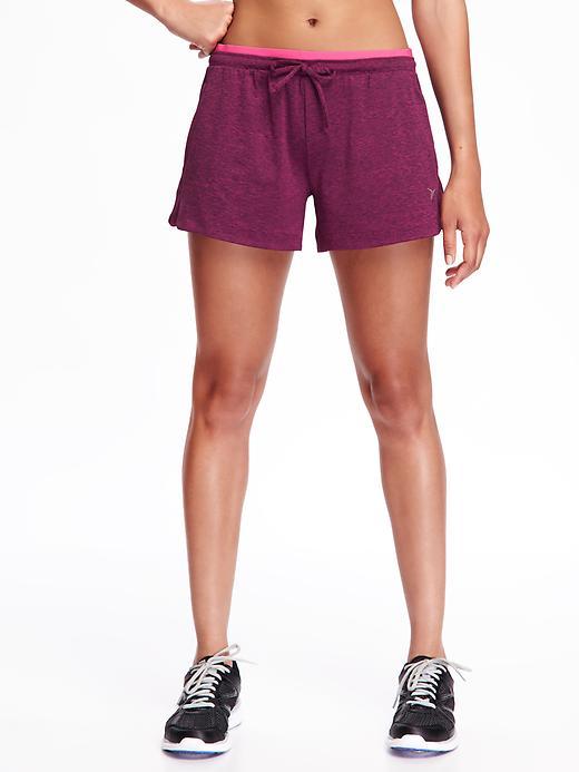 Old Navy Go Dry Train Short For Women - Lingonberry Jam