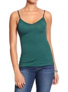 Womens V Neck Camis Size L Tall - Emerald Isle
