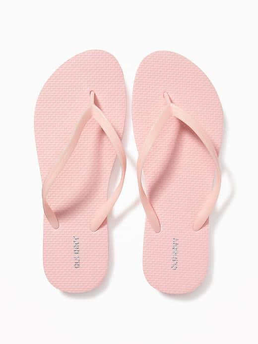 Old Navy Classic Flip Flops For Women - Pink Carnation