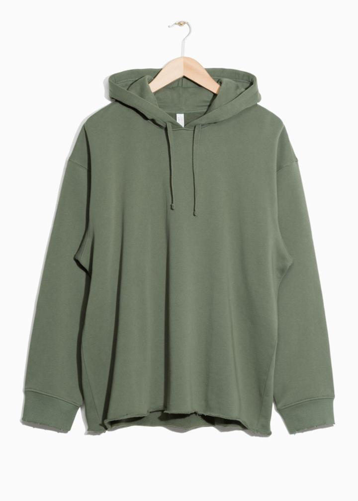 Other Stories Oversized Hoodie - Green