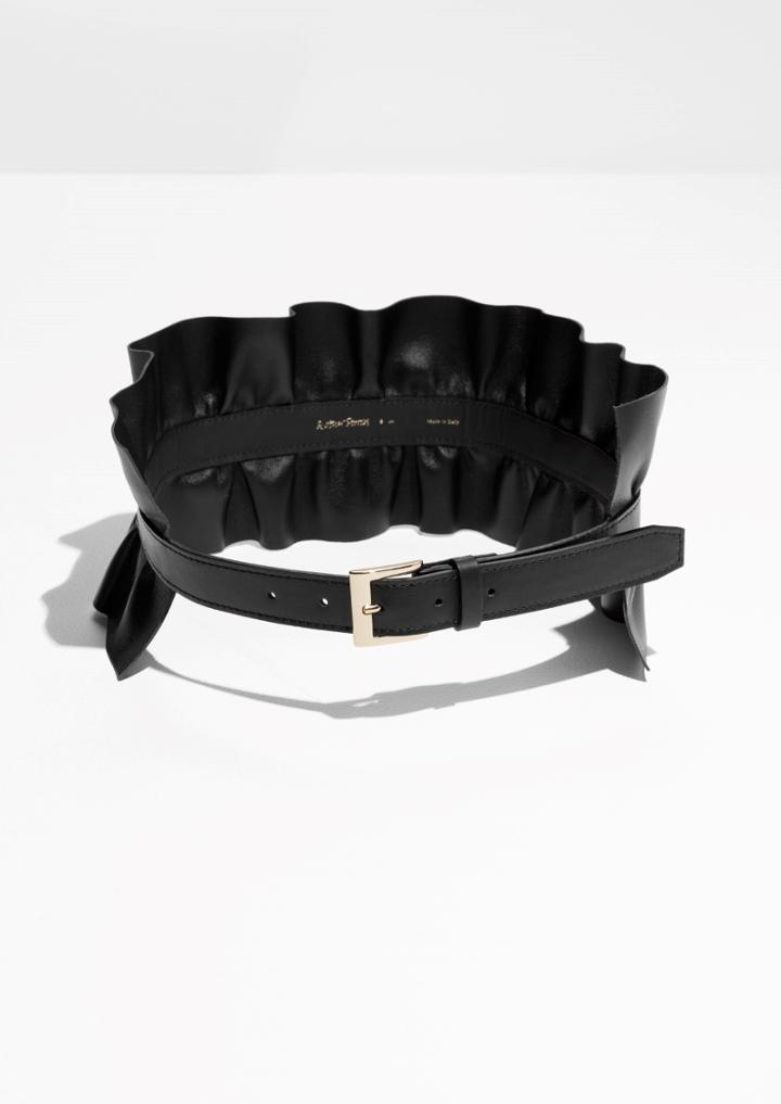 Other Stories Frill Waist Belt