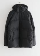Other Stories Oversized Hooded Down Puffer Jacket - Black
