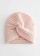 Other Stories Mohair Knit Turban - Pink
